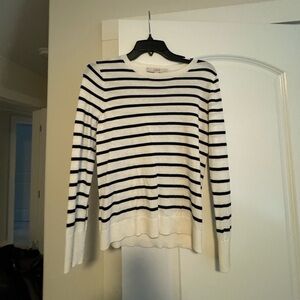 Loft never worn striped sweater shirt xsp